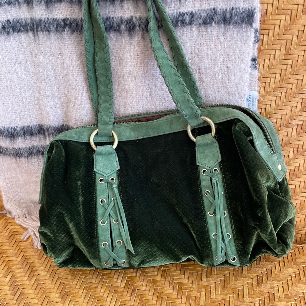 Cute vintage velvet bag